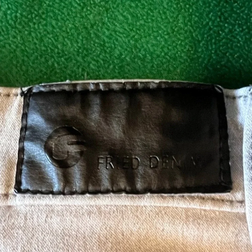 Fried Denim Men's 36x32 Slim Fit Light Tan Chinos‎ Pants Casual Dress